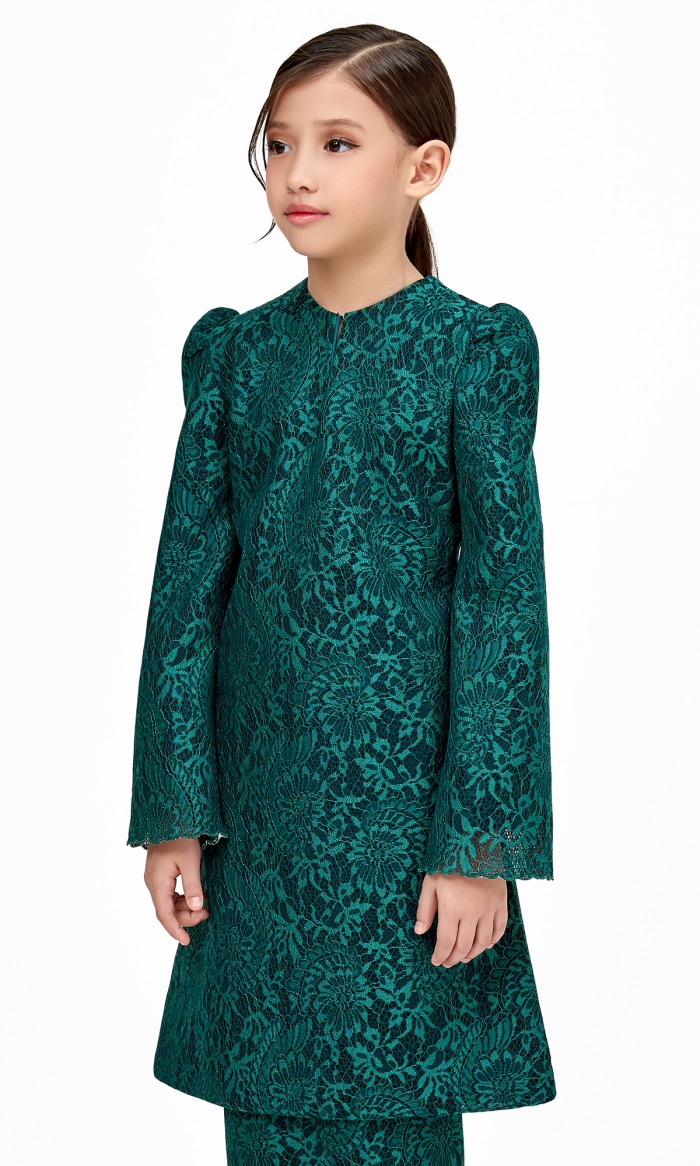 Orked Luxe Kids in Emerald Green